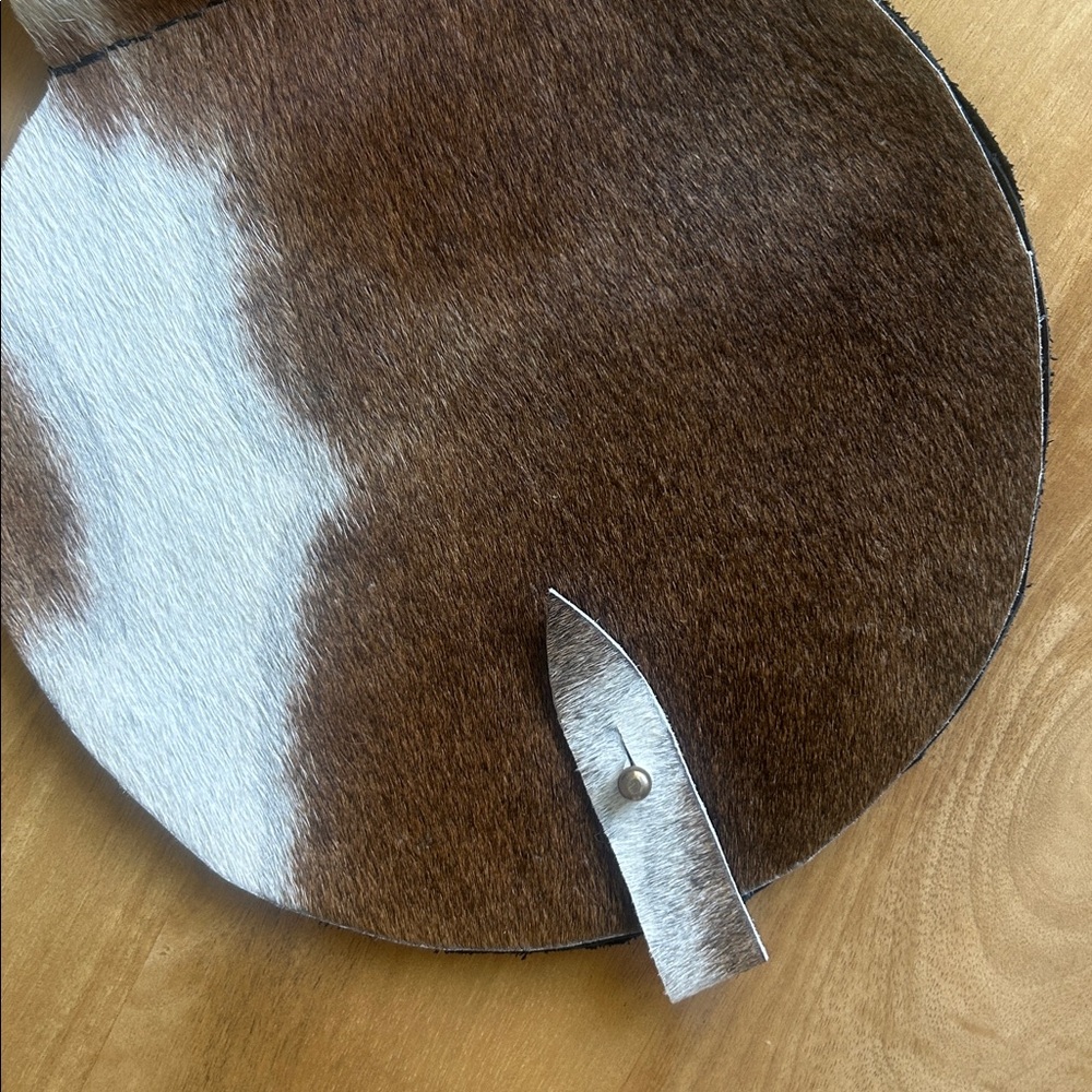 Luna Goods Cowhide Satchel - Picture 5 of 7